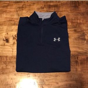 Under Armour Pullover Size Medium Navy/Gray